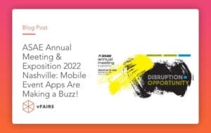 ASAE - vFairs mobile app