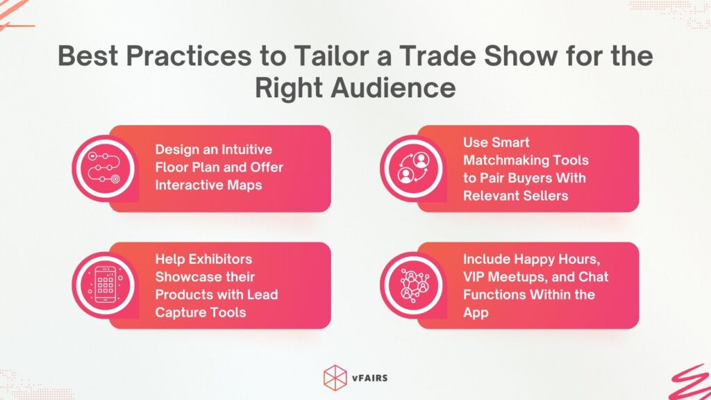 how to tailor trade show for the right audience