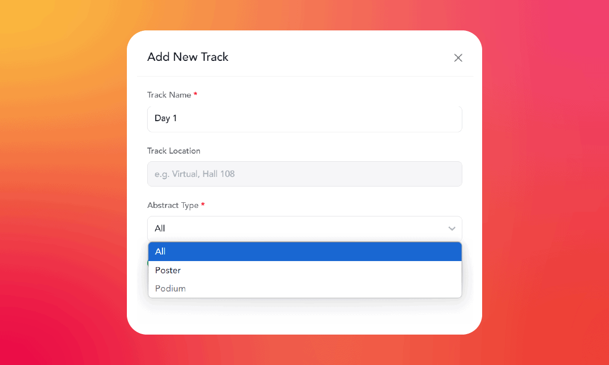 Abstract Management Visual Track