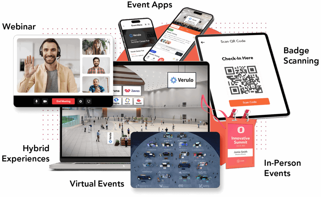 evaluating tech needs for conferences vs. trade shows