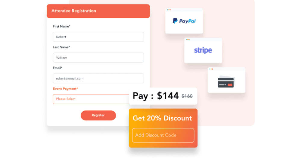 attendee registration