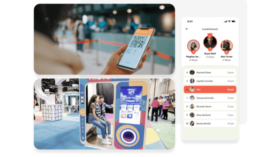 Photo booth for community engagement 