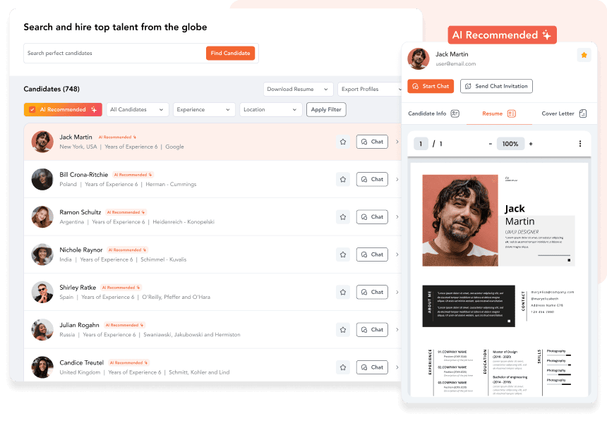 Match Attendees To Suitable Jobs Using AI-Powered Recommendations.-min