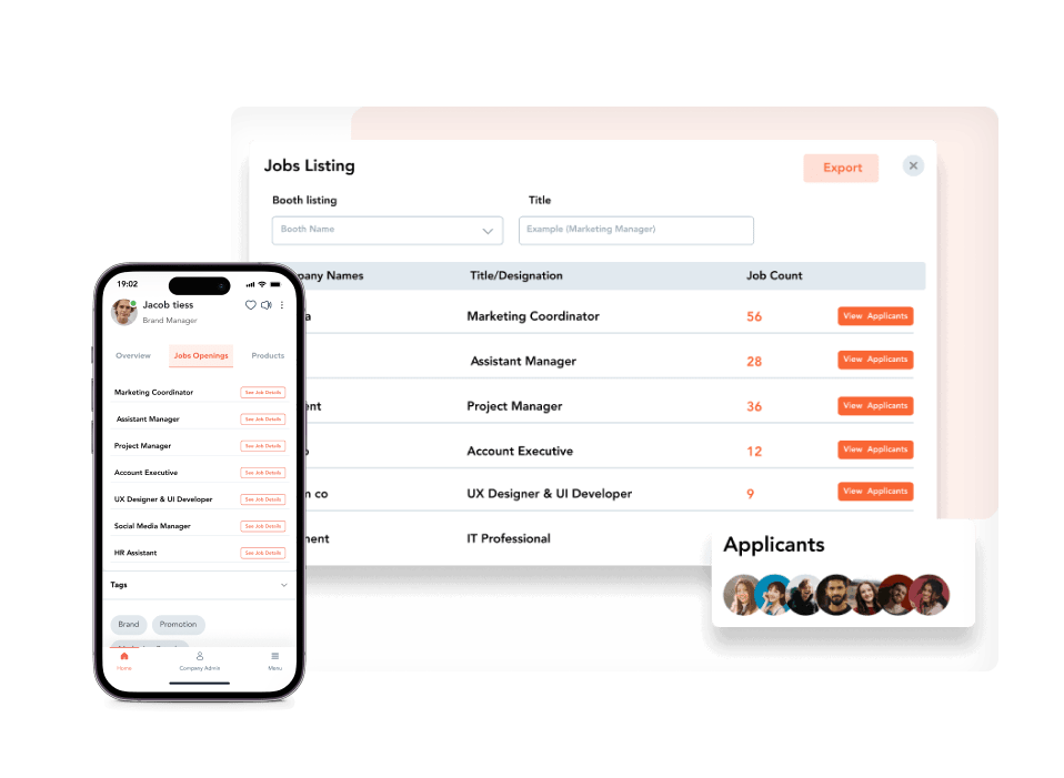 Post Jobs and Internships with Easy Access through Web and Mobile App.-min