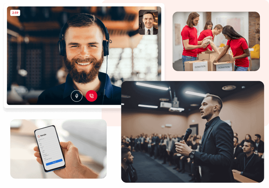 Run Auctions, Live Sessions, Raffles & More To Engage Attendees.-min