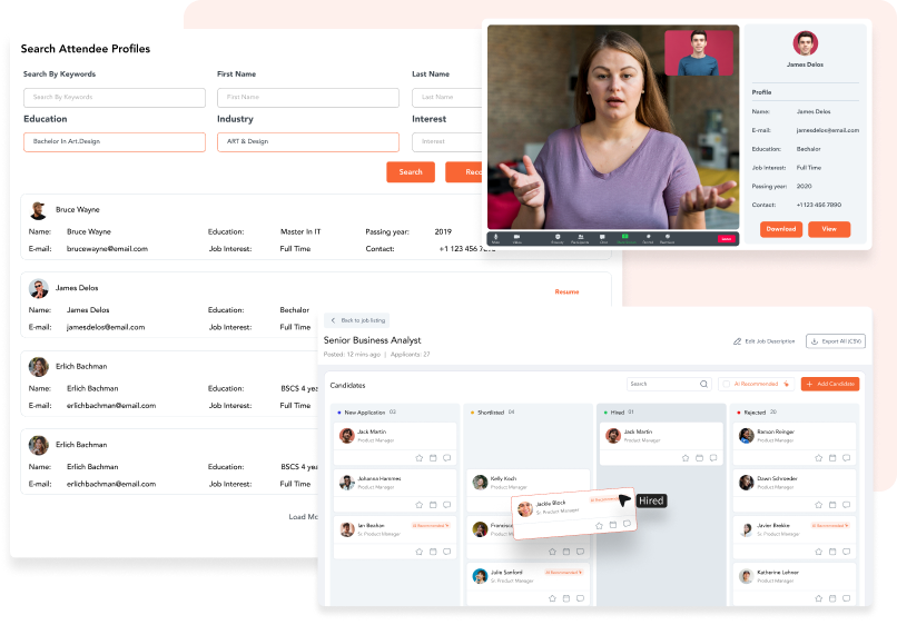 Tools for Employers to Efficiently Manage Applications and Screen Candidates.