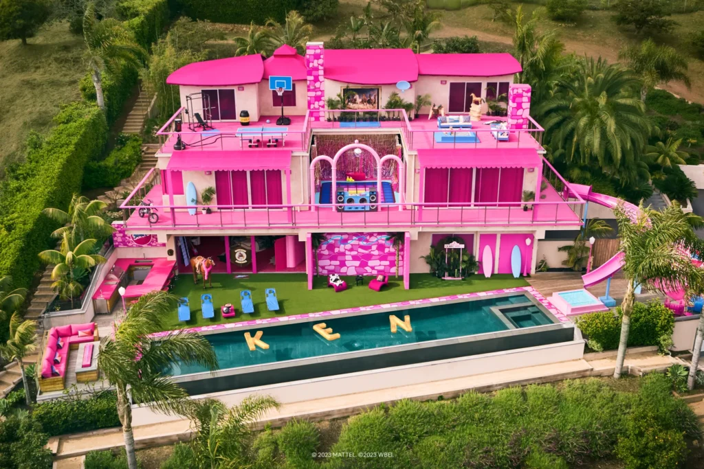 Barbie Dream House on Airbnb